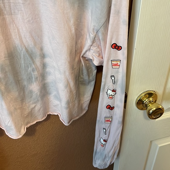 Ramen x Hello Kitty Tie Dye Crop Long Sleeve - Picture 5 of 5